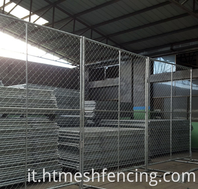 Factory Realizzato in ferro più venduto saldato ad alta sicurezza a catena temporanea Fence/Pannello recinzione della partizione portatile